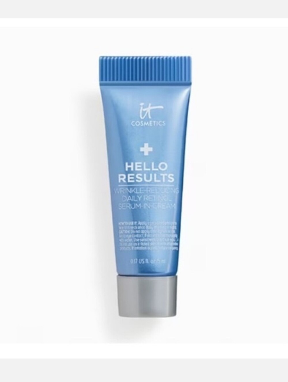IT COSMETICS + HELLO RESULTS WRINKLE-REDUCING DAILY RETINOL SERUM-IN-CREAM.